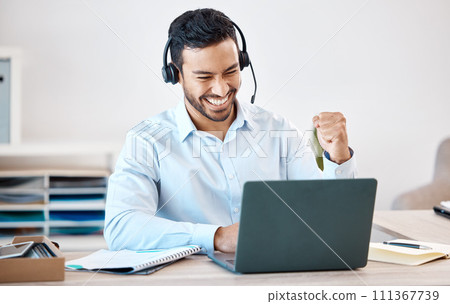 Asian, call center man and success deal with laptop customer service, contact us support or CRM consulting worker. Celebration, consultant or communication with wow, winner and happy telemarketing. Asian, call center man and success deal with laptop customer service, contact us support or CRM consulting worker. Celebration, consultant or communication with wow, winner and happy telemarketing. 111367739
