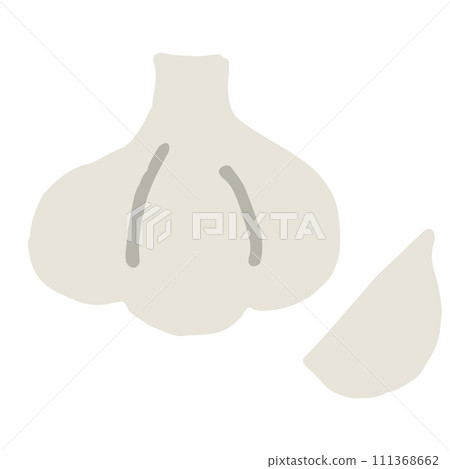 大蒜的插圖（無名字） 111368662