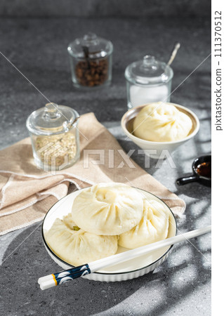 steamed stuffed bun steamed stuffed bun 111370512