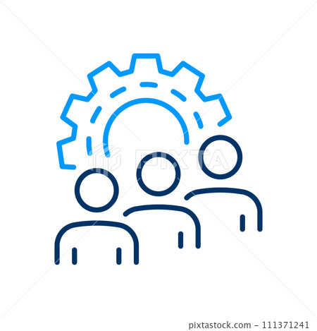 Partnership line icon. Vector illustration. Editable stroke. Easily changes to any color. Partnership line icon. Vector illustration. Editable stroke. Easily changes to any color. 111371241
