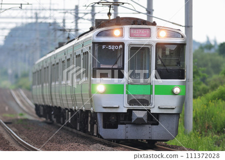 Chitose Line Shimamatsu-Kitahiroshima JR Hokkaido 721 series F-5201 formation (Sapporo) Airport Chitose Line Shimamatsu-Kitahiroshima JR Hokkaido 721 series F-5201 formation (Sapporo) Airport 111372028