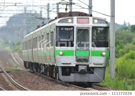 Chitose Line Shimamatsu-Kitahiroshima JR Hokkaido 721 series F-5201 formation (Sapporo) Airport Chitose Line Shimamatsu-Kitahiroshima JR Hokkaido 721 series F-5201 formation (Sapporo) Airport 111372039