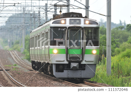 千歲線 島松北廣島 JR 北海道 721 系列 F-14 編隊(札幌) 千歲線 島松北廣島 JR 北海道 721 系列 F-14 編隊(札幌) 111372046