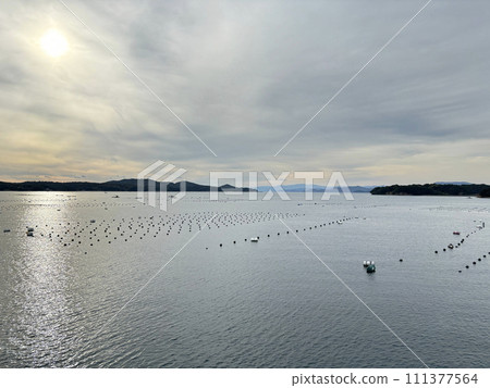 Ise Shima Ago Bay, famous for its calm waves and pearl cultivation Mie Prefecture, Japan 111377564