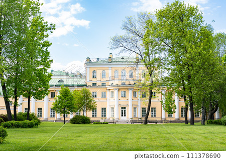 Polish garden and building of museum-Estate of G. R. Derzhavin, St. Petersburg Polish garden and building of museum-Estate of G. R. Derzhavin, St. Petersburg 111378690