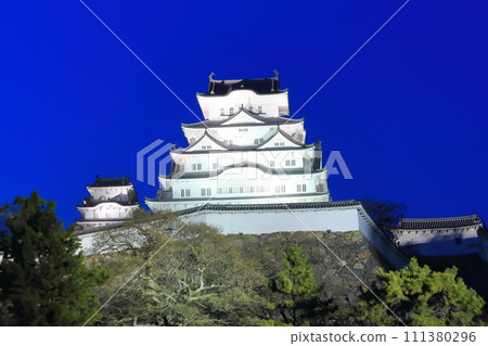 [兵庫縣] 姬路城夜景（點燈） 111380296