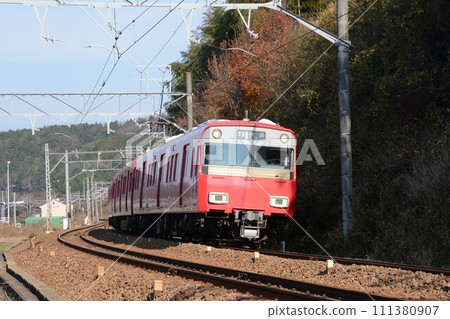 名鐵通勤列車（紅色列車） 111380907