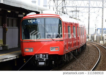 名鐵通勤列車（紅色列車） 111380910