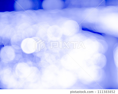 Background material: Reflection with polka dots, blue Background material: Reflection with polka dots, blue 111383852