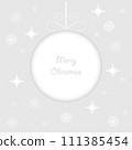 Merry Christmas greeting 111385454