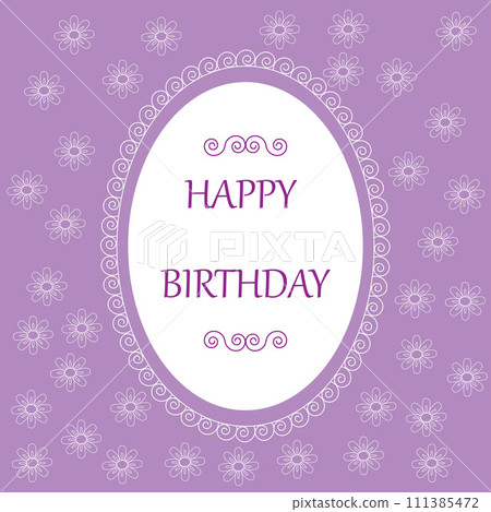 Colorful card for greeting happy birthday Colorful card for greeting happy birthday 111385472