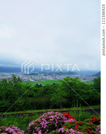 從五台山看到的街景（高知縣高知市） 111386928