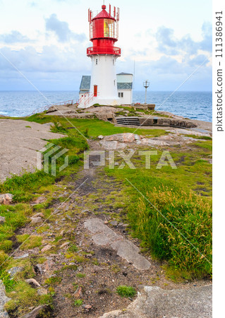 Lindesnes Lighthouse in Norway 111386941