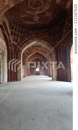 Delhi , India - Purana Quila , A picture of Purana Quila in delhi 29 january 2024 Delhi , India - Purana Quila , A picture of Purana Quila in delhi 29 january 2024 111387820