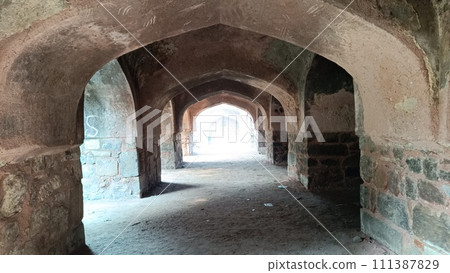 Delhi , India - Purana Quila , A picture of Purana Quila in delhi 29 january 2024 Delhi , India - Purana Quila , A picture of Purana Quila in delhi 29 january 2024 111387829