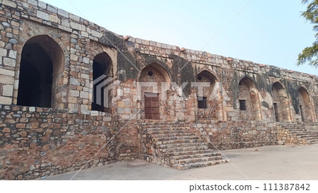 Delhi , India - Purana Quila , A picture of Purana Quila in delhi 29 january 2024 Delhi , India - Purana Quila , A picture of Purana Quila in delhi 29 january 2024 111387842