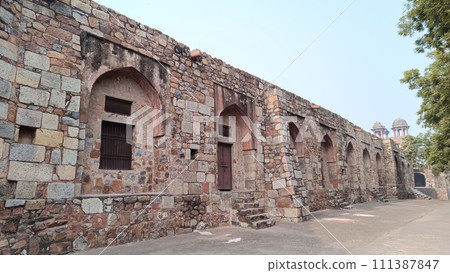 Delhi , India - Purana Quila , A picture of Purana Quila in delhi 29 january 2024 111387847