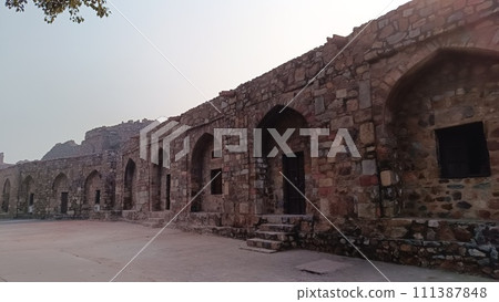 Delhi , India - Purana Quila , A picture of Purana Quila in delhi 29 january 2024 Delhi , India - Purana Quila , A picture of Purana Quila in delhi 29 january 2024 111387848