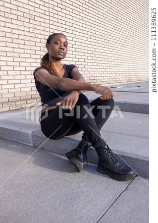 Casual Urban Repose 111389625