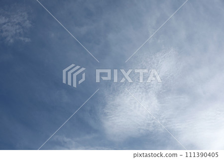 Blue sky with cloud. 111390405