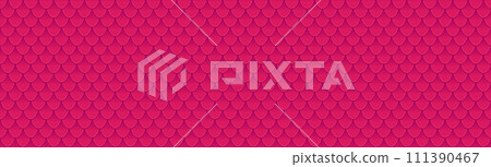 Dragon scale seamless pattern. Seamless texture background 111390467