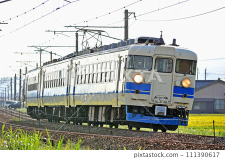北陸本線 西高岡高岡 JR西日本 475系 A15編組(金澤) 北陸本線 西高岡高岡 JR西日本 475系 A15編組(金澤) 111390617