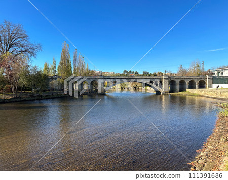 Tamega river city park in Chaves Tamega river city park in Chaves 111391686