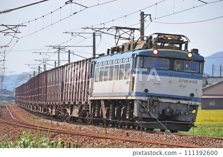北陸本線 西高岡高岡 JR Freight EF81-455(富山) 北陸本線 西高岡高岡 JR Freight EF81-455(富山) 111392600