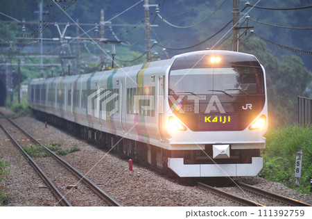 中央本線 高尾相模湖 JR東日本 E257系 M-108編組(松本) 梓海司 中央本線 高尾相模湖 JR東日本 E257系 M-108編組(松本) 梓海司 111392759