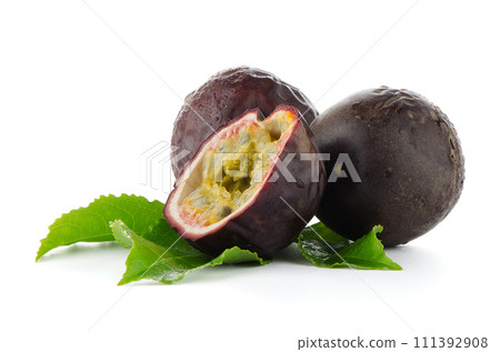 Fresh passion fruit Fresh passion fruit 111392908