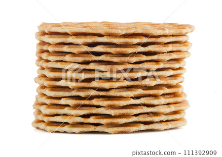 Pile of sweet waffles Pile of sweet waffles 111392909
