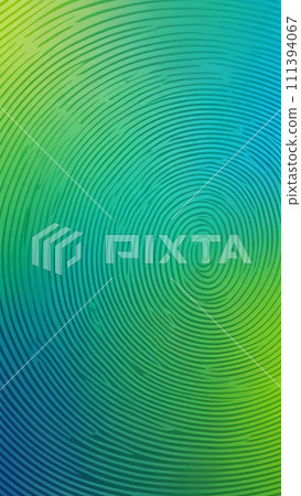 AI-generated content. Art for inspiration from Concentric shapes and green 111394067
