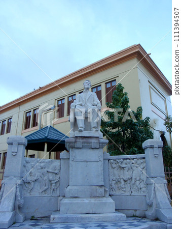 Abe Lincon Statue in Old San Juan Abe Lincon Statue in Old San Juan 111394507