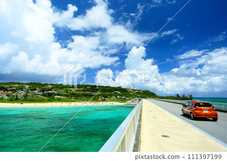 Summer Okinawa Kouri Island Drive 111397199