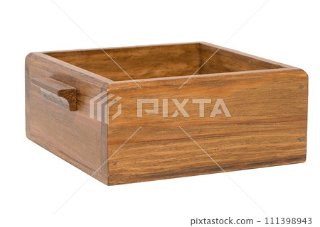 Small wooden box 111398943
