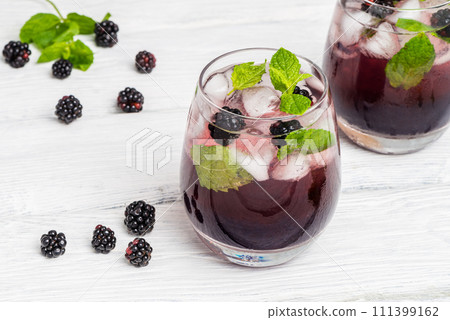 Fresh blackberry drink Fresh blackberry drink 111399162