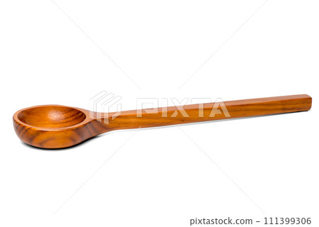 Close-up of wooden spoon 111399306
