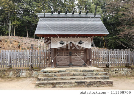 京都西部山口大神宮的靜謐景色 京都西部山口大神宮的靜謐景色 111399709
