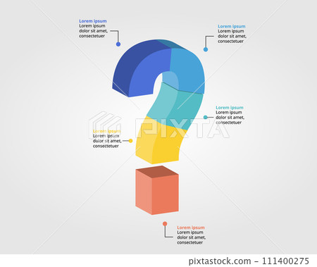 question mark 5 step template for infographic for presentation for 5 element question mark 5 step template for infographic for presentation for 5 element 111400275