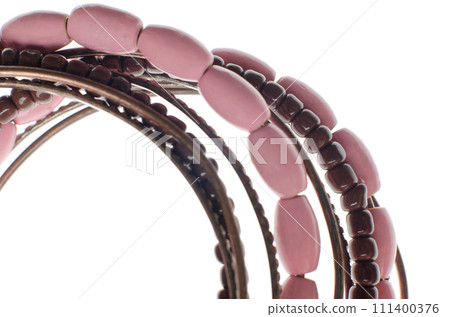 Bracelets close up 111400376