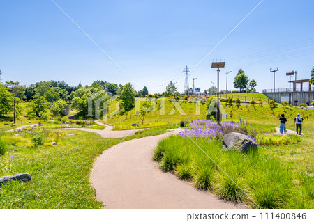 Road and River Station Hana Road Eniwa Flower Garden 111400846