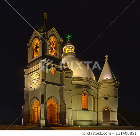 Sameiro santuary at night 111400851