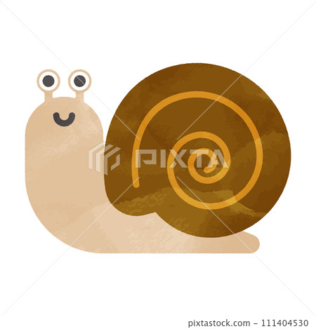 蝸牛水彩插圖 111404530