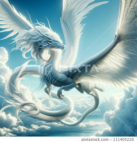 白龍拍打著翅膀 111405220
