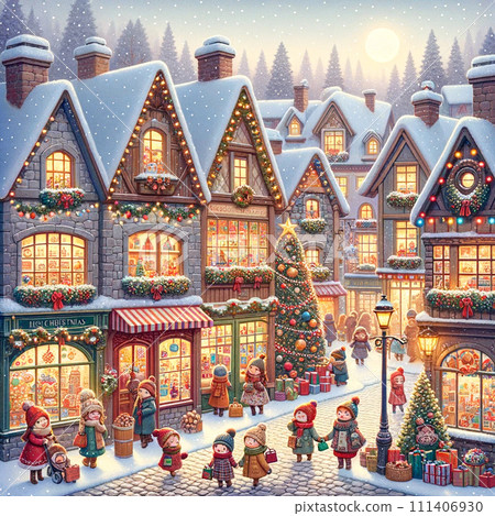 聖誕城市景觀 聖誕城市景觀 111406930