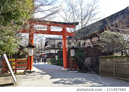 加茂水神社(下鴨神社) 鳥居 加茂水神社(下鴨神社) 鳥居 111407466