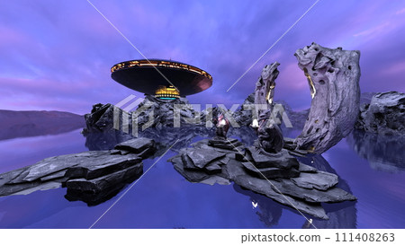 外太空 空間 宇宙的 111408263