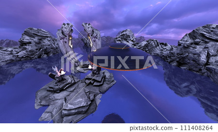 外太空 空間 宇宙的 111408264