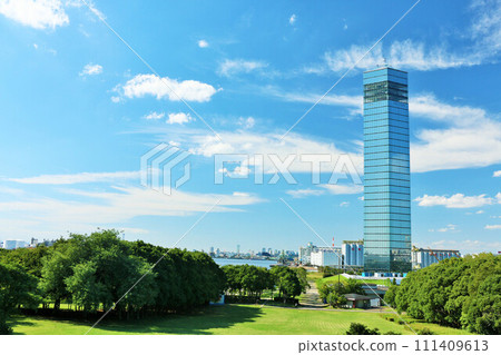 Chiba Port Tower in Chiba Prefecture Aozora Chiba Port Tower in Chiba Prefecture Aozora 111409613