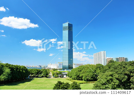 Chiba Port Tower in Chiba Prefecture Aozora Chiba Port Tower in Chiba Prefecture Aozora 111409617